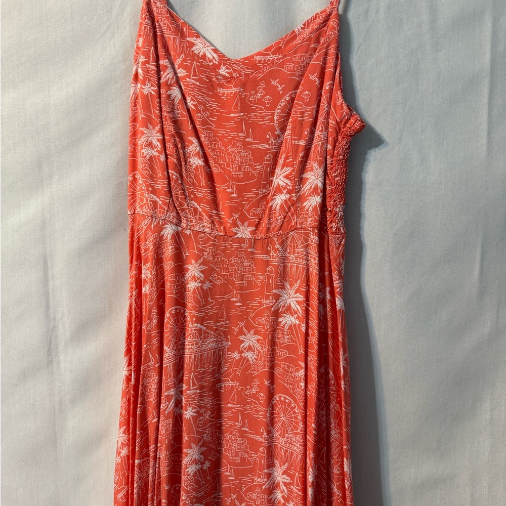 An Old Navy Sundress, Coral, 100% Cotton,